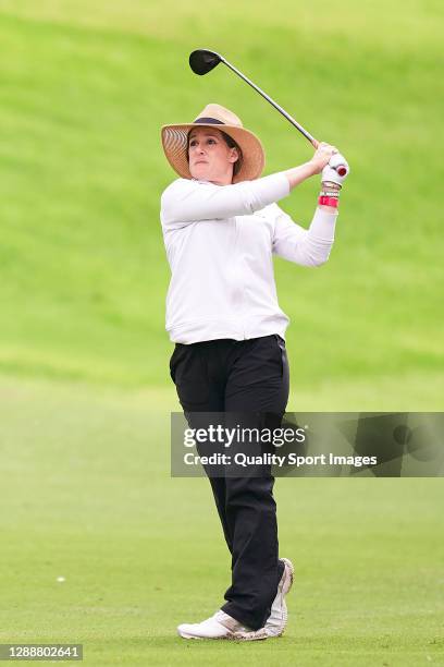 Nicole Garcia of South Africa in action during Day Four of the Andalucia Costa del Sol Open de Espana Femenino at Real Club Golf Guadalmina on...