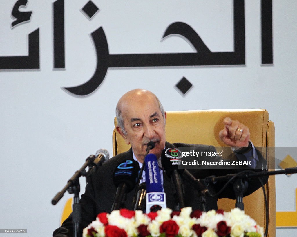 L'homme politique algérien Abdelmadjid Tebboune