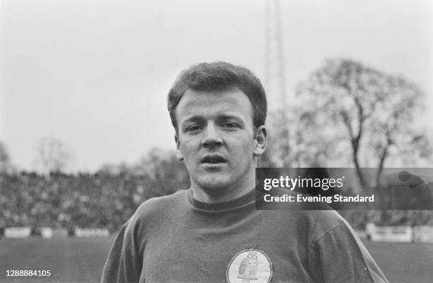 Scottish footballer Billy Bremner of Leeds United, UK, January 1968.