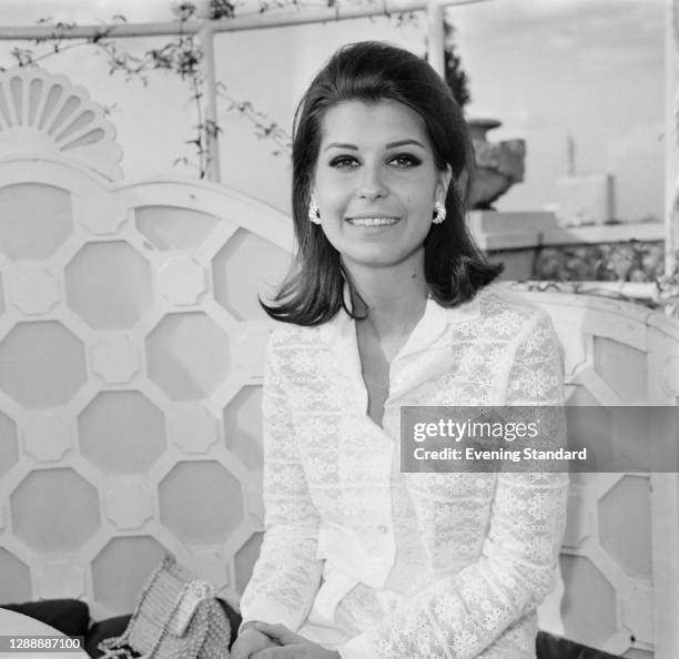 American businesswoman Tina Sinatra, the daughter of Frank Sinatra and his first wife, Nancy Barbato Sinatra, UK, 11th May 1967.