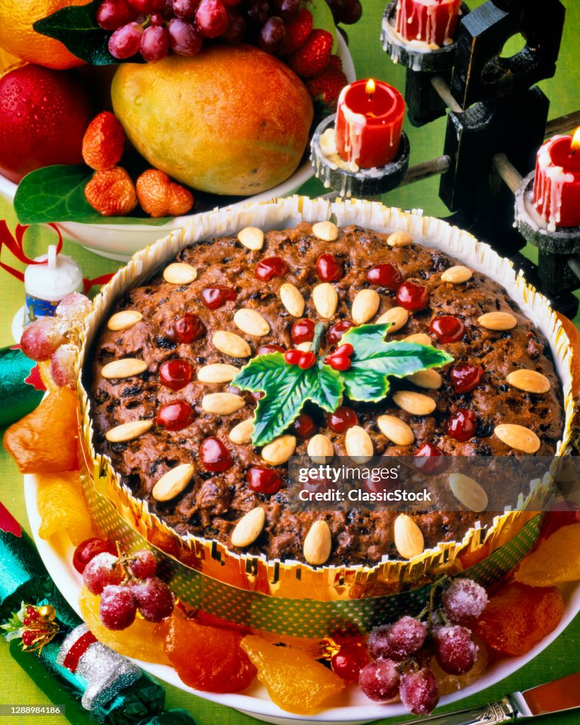 1980s Christmas Fruitcake