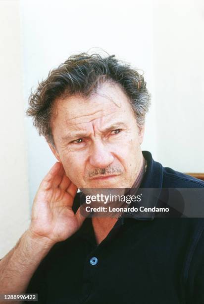 American actor and producer Harvey Keitel, Lido, Venice, Italy, 13th September 1999.
