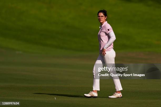 Natalia Escuriola Martinez of Spain in action during Day three of the Andalucia Costa del Sol Open de Espana Femenino at Real Club Golf Guadalmina on...