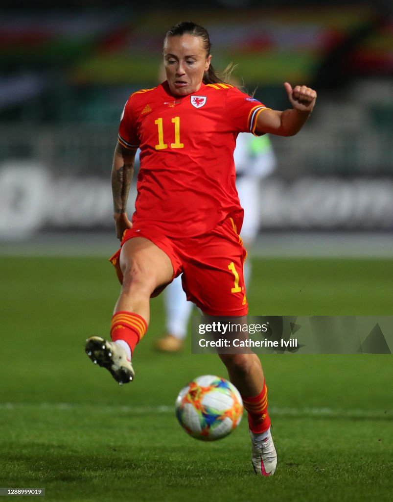 Wales Women v Belarus Women - UEFA Women's EURO 2022 Qualifier