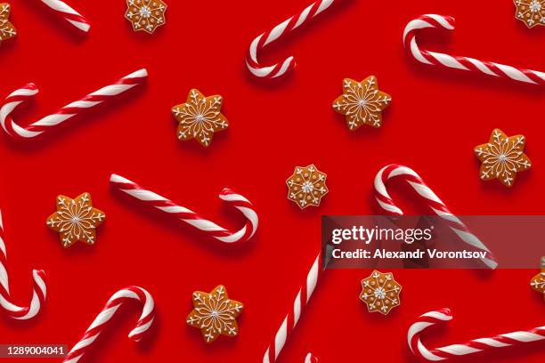 christmas pattern - candy cane pattern stock pictures, royalty-free photos & images