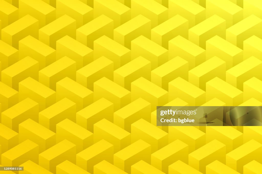 Abstract Yellow Background Geometric Texture High-Res Vector Graphic ...
