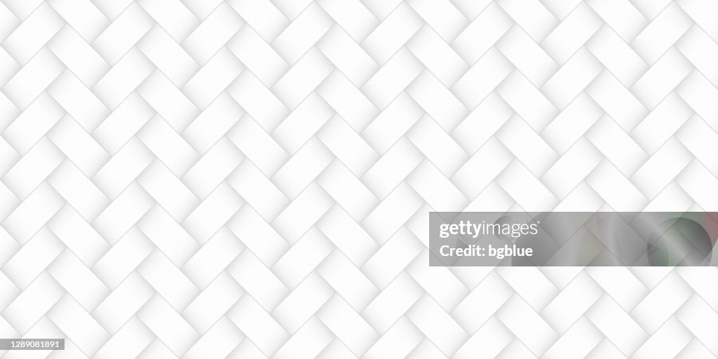 Abstract white background - Geometric texture