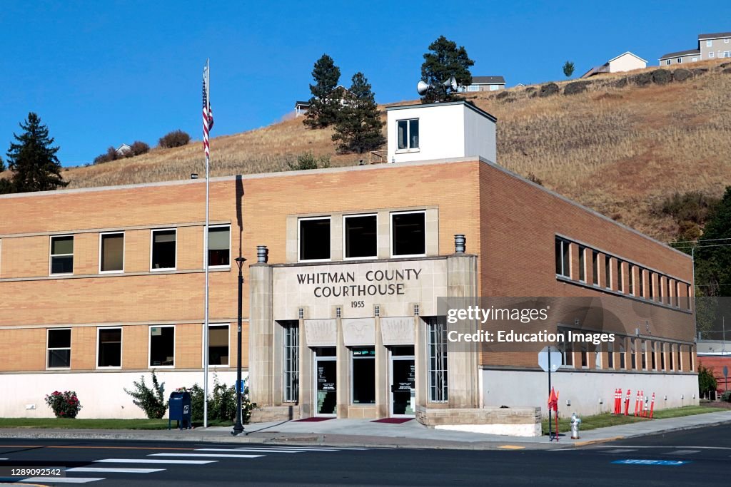 Whitman County Washington courthouse