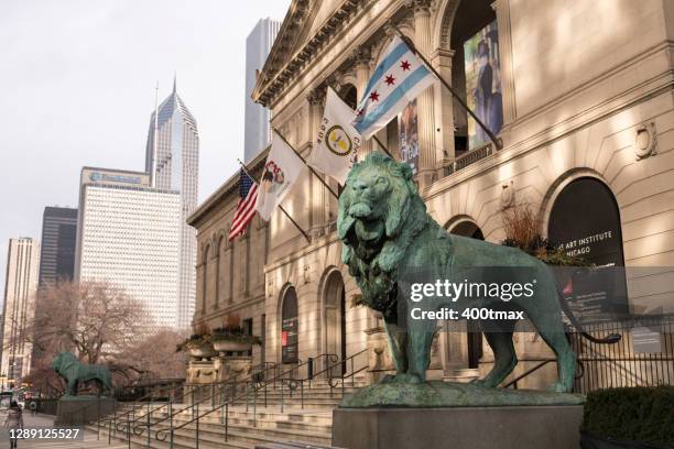 chicago tourism - chicago art museum stock pictures, royalty-free photos & images