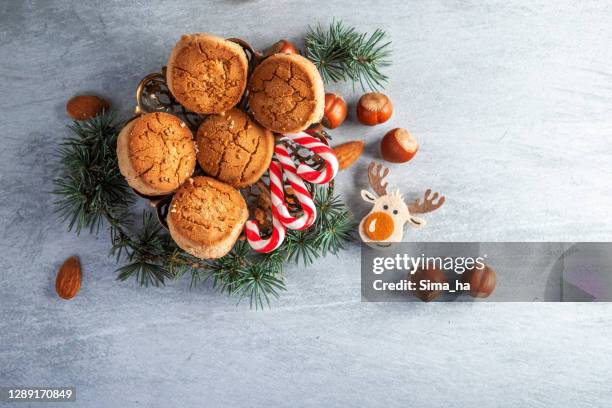 mantecados - christmas sweets in spain - polvorón stock pictures, royalty-free photos & images