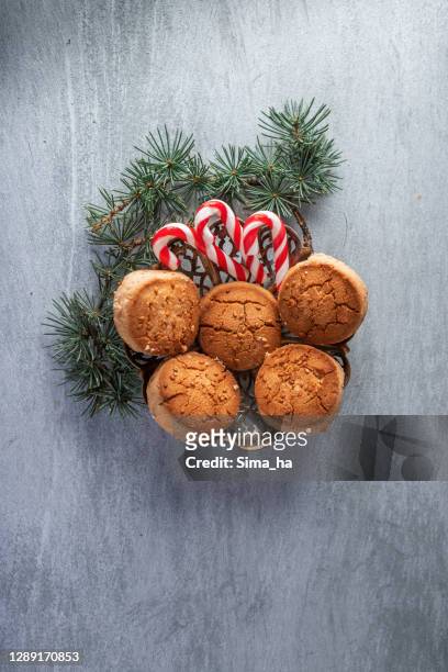 mantecados - christmas sweets in spain - polvorón stock pictures, royalty-free photos & images