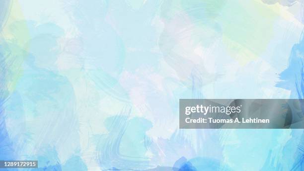 abstract turquoise watercolor background with paper texture in 4k resolution. copy space. - light blue paint stock pictures, royalty-free photos & images