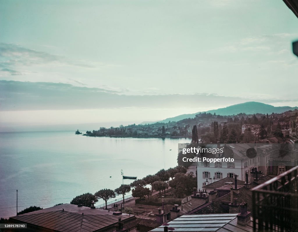 Swiss Town Of Montreux