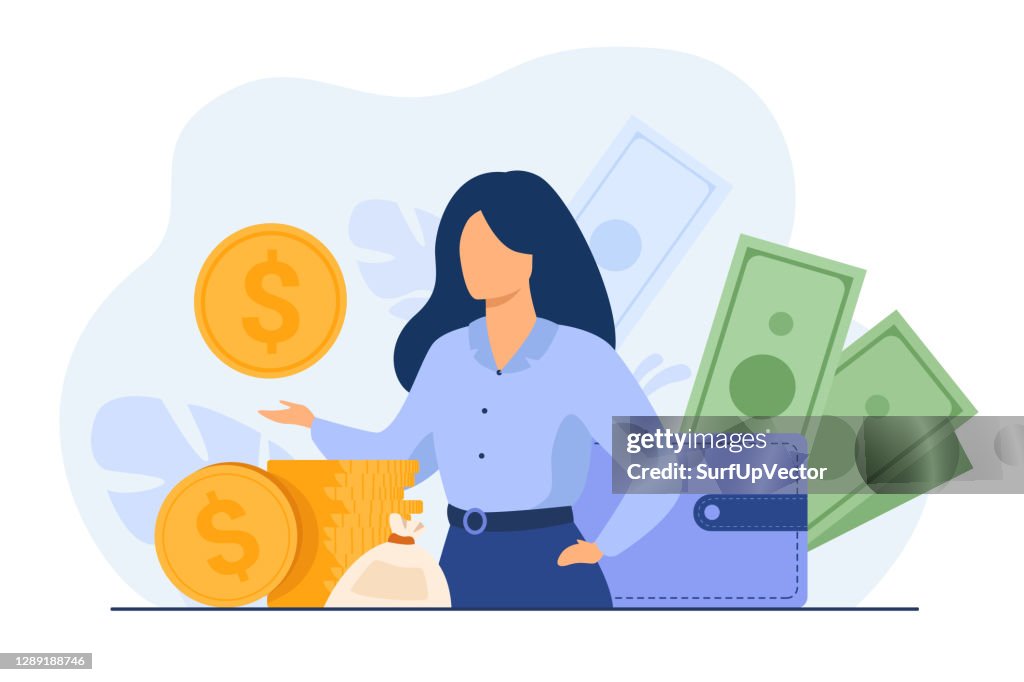 Banker offering loan