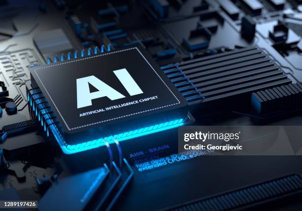 artificial intelligence chipset - quantum computer chip stock pictures, royalty-free photos & images