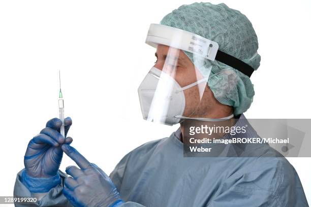 symbol image corona vaccine, corona crisis, baden-wuerttemberg, germany - infectious disease threat stock pictures, royalty-free photos & images