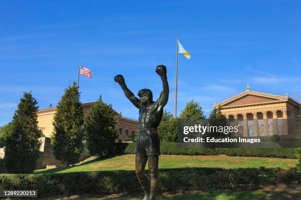 Rocky Statue Philadelphia Museum of Art, Philadelphia, Pennsylvania.