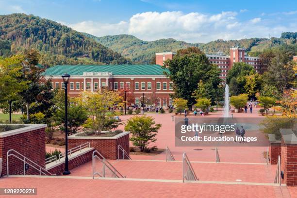 Cullowhee, Jackson County, North Carolina, United States of America. Western Carolina University campus.