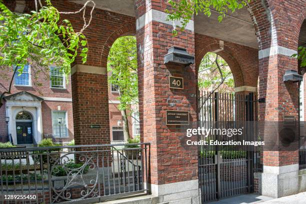 Arthur T. Vanderbilt Hall, School of Law, New York University, New York City, New York, USA.