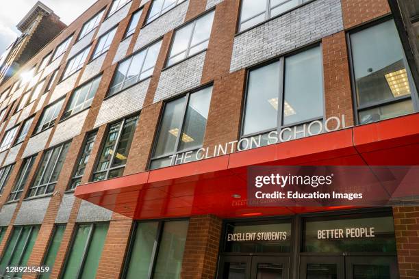The Clinton School, Exterior View, Flatiron District, New York City, New York, USA.