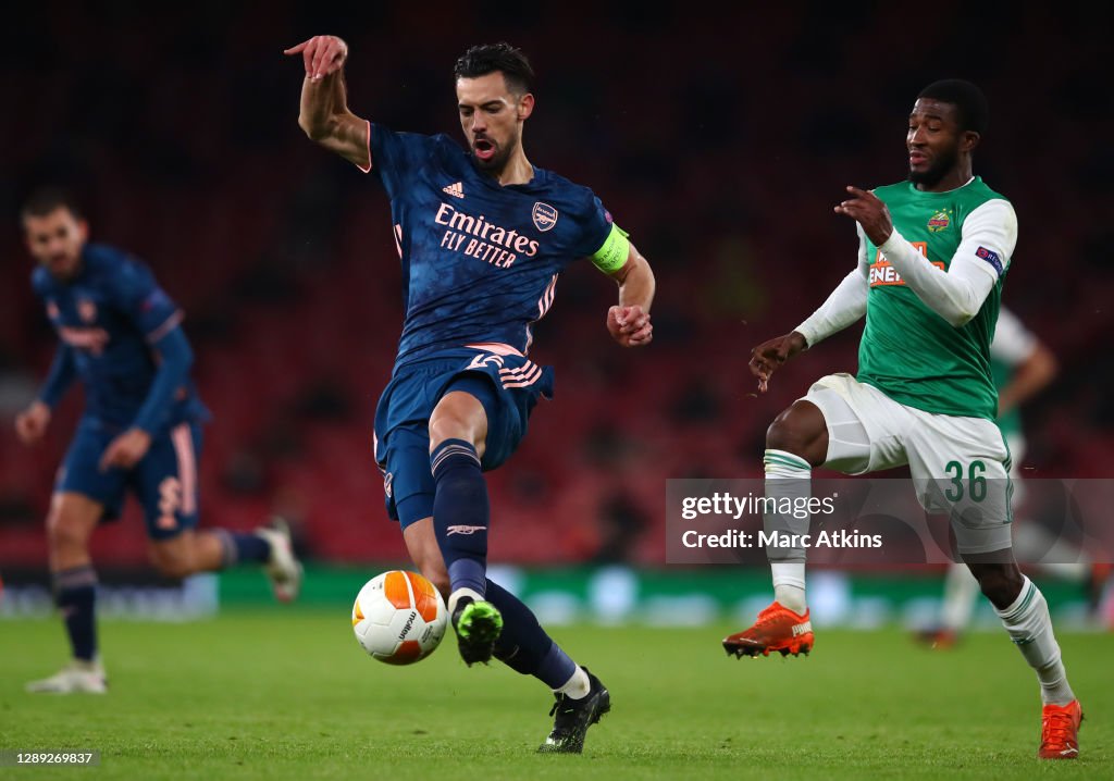 Arsenal FC v Rapid Wien: Group B - UEFA Europa League