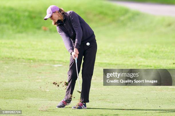 Pia Babnik of Slovenia in action during Day two of the Andalucia Costa del Sol Open de Espana Femenino at Real Club Golf Guadalmina on November 27,...