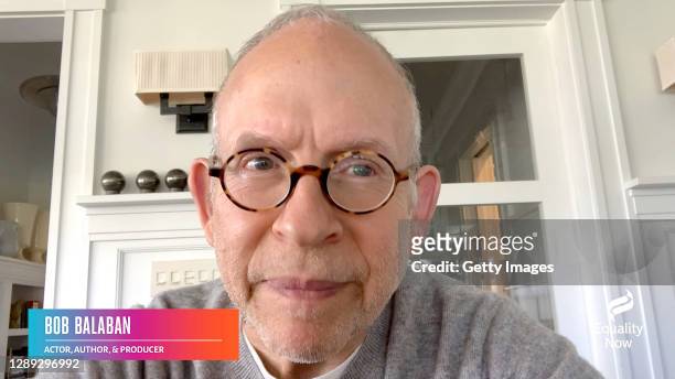 Bob Balaban speaks during Equality Now's Virtual Make Equality Reality Gala on December 03, 2020 in UNSPECIFIED, United States.