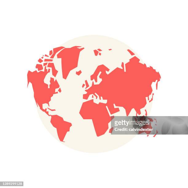 world map on sphere - diplomacy stock illustrations