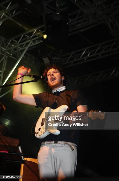 Indie dance band Metronomy performing at Offset Festival in 2009