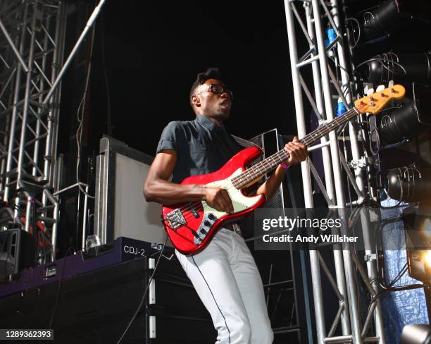 Indie dance band Metronomy performing at Offset Festival in 2009