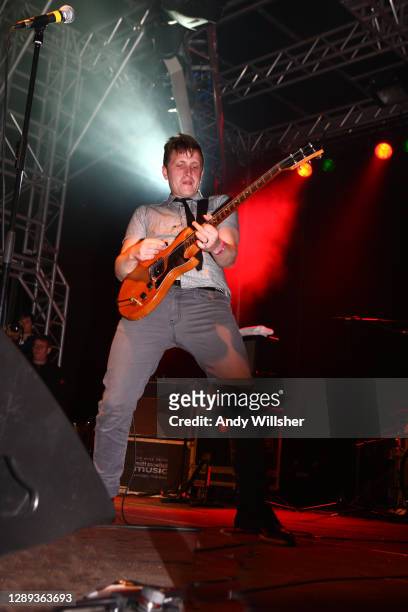 Indie band The Futureheads performing at Offset Festival in 2009