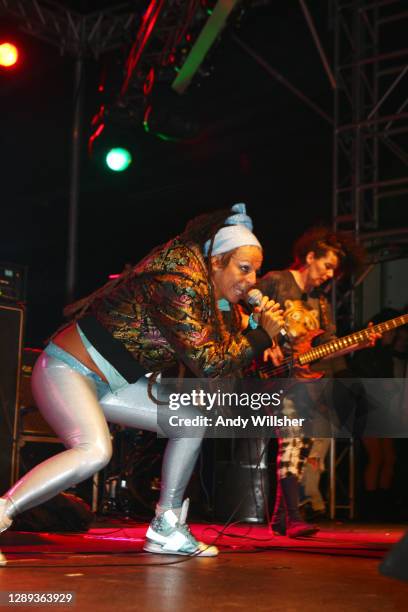 Punk band The Slits performing at Offset Festival in 2009