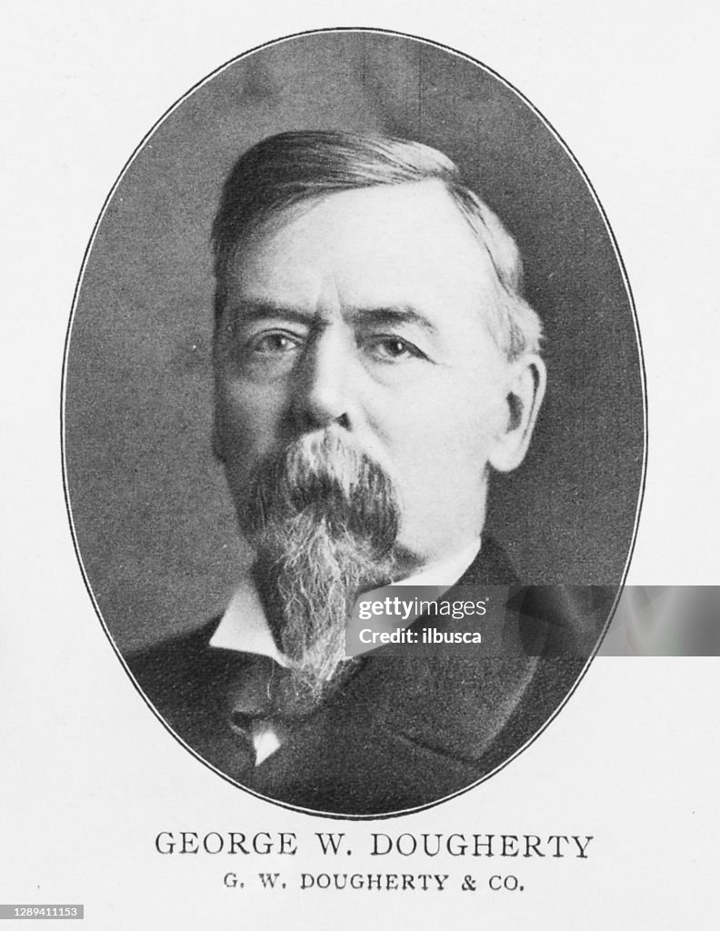 George Dougherty Portrait Of Important Men Of The 19th Century New York Stock Exchange ...