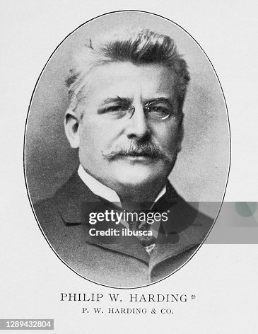 Philip Harding Portrait Of Important Men Of The 19th Century New York Stock Exchange ...