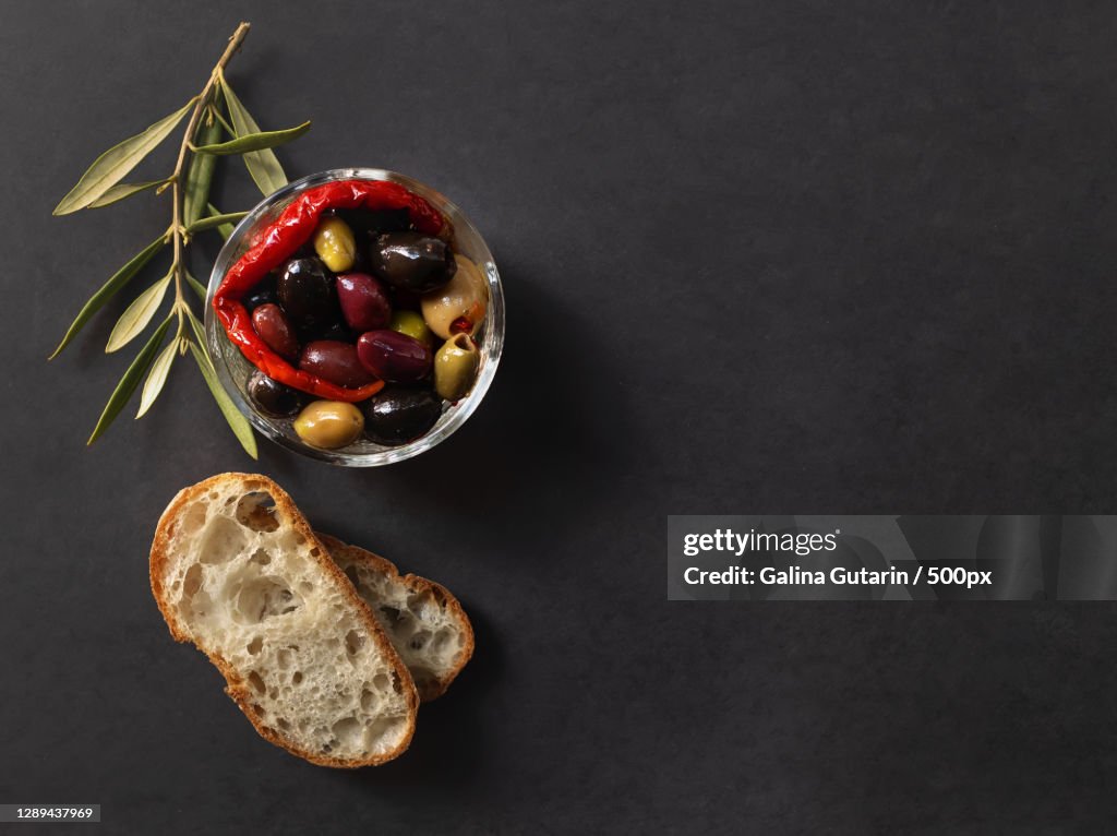 Directly above shot of food in bowl on table,San Jose,California,United States,USA