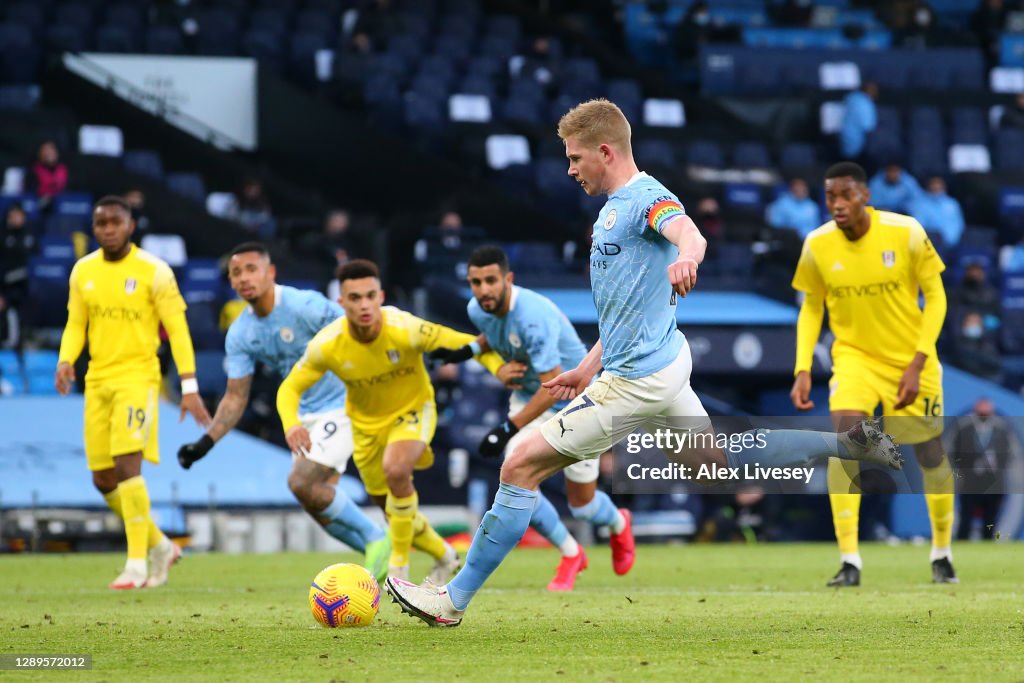 Manchester City v Fulham - Premier League