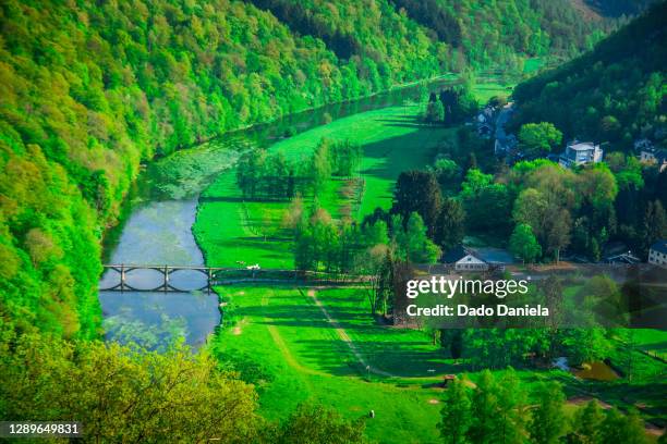 frahan - belgium aerial stock pictures, royalty-free photos & images