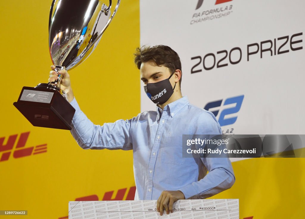 Formula 3 Championship Prize Giving Ceremony