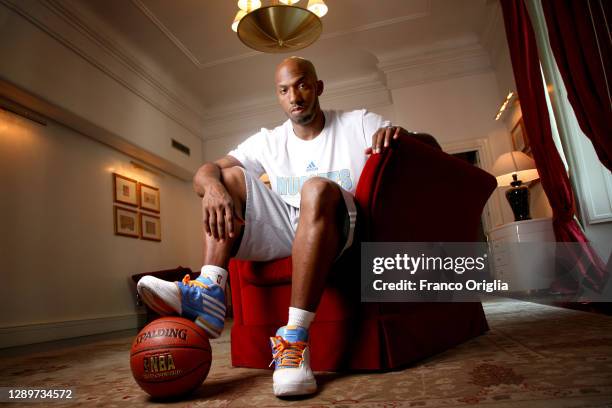 Legend, American professional basketball NBA coach and former player Chauncey Billups poses during a portrait session on July 3, 2009 in Rome, Italy....