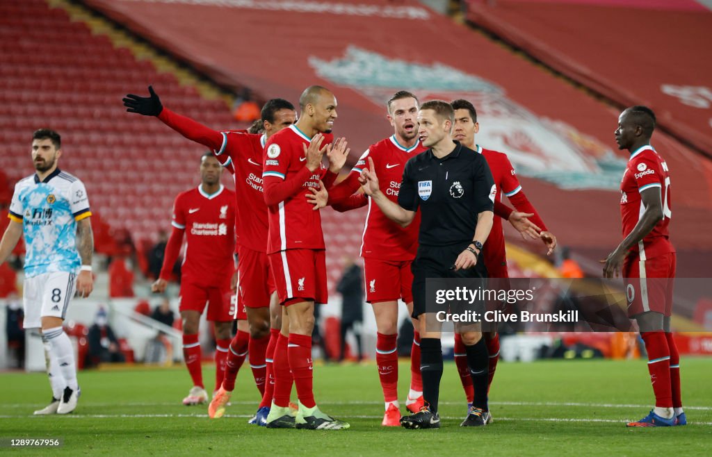 Liverpool v Wolverhampton Wanderers - Premier League