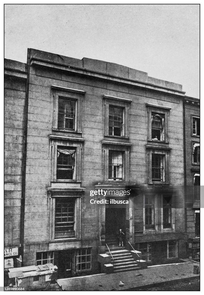 New York financial district buildings