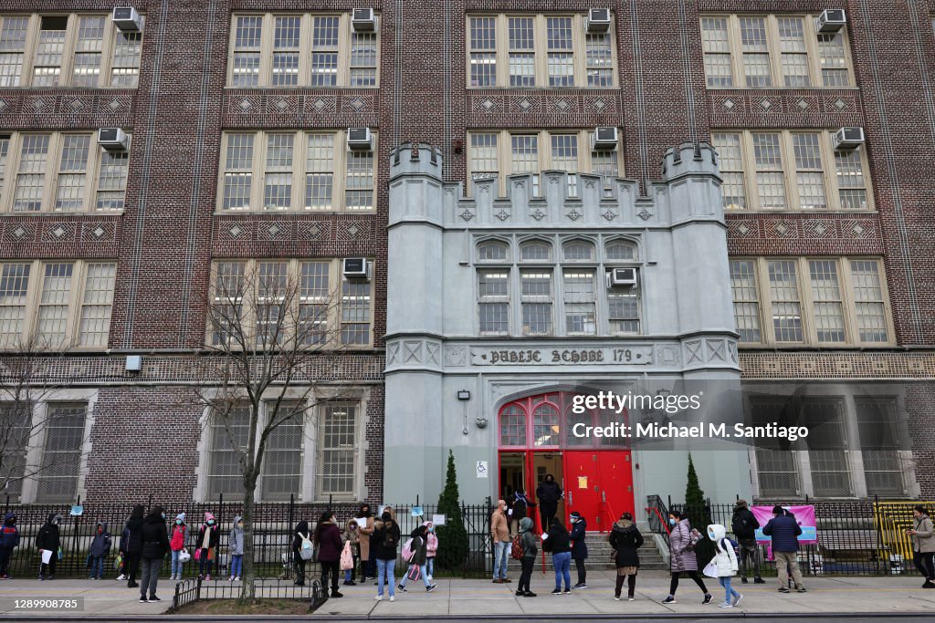 New York City Re-Opens Public Schools Amid COVID-19 Pandemic