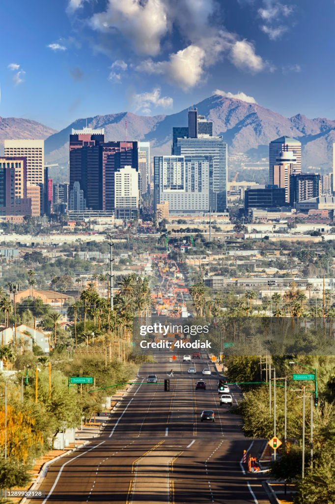 Phoenix, Arizona downtown skyline