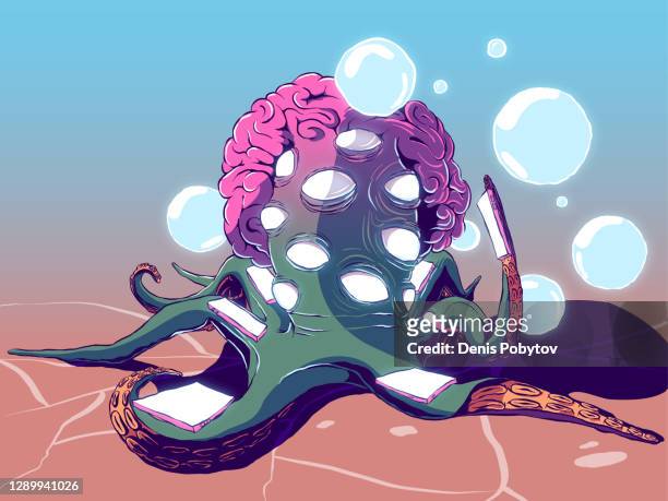 40 Giant Octopus High Res Illustrations - Getty Images