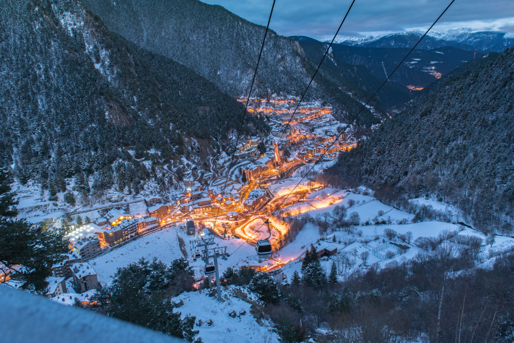 winter sports Andorra