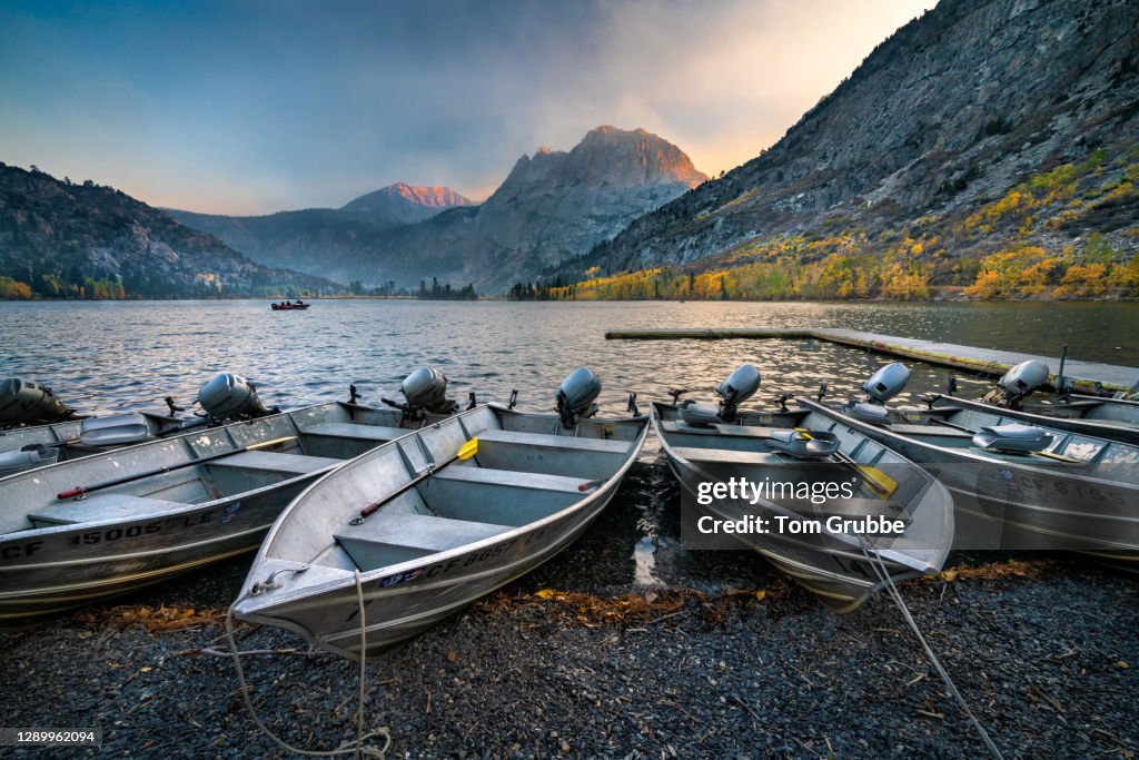 Boats in Fall