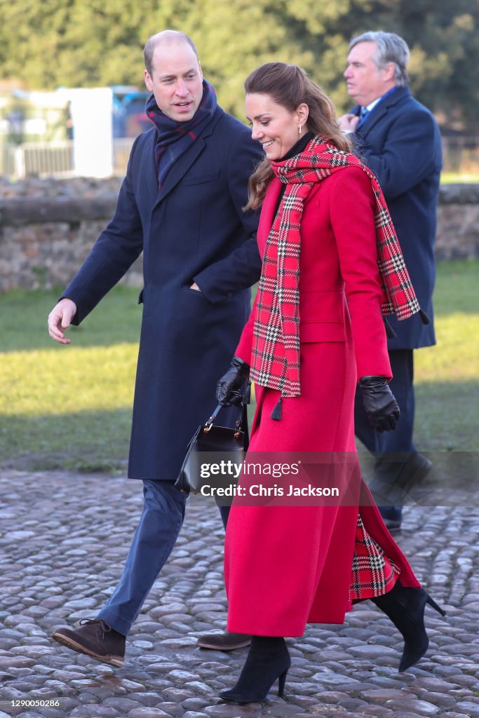 The Duke And Duchess Of Cambridge Visit Communities Across The UK