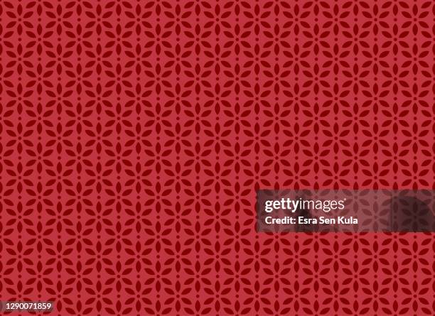 Seamless Geometric Floral Pattern High-Res Vector Graphic - Getty Images