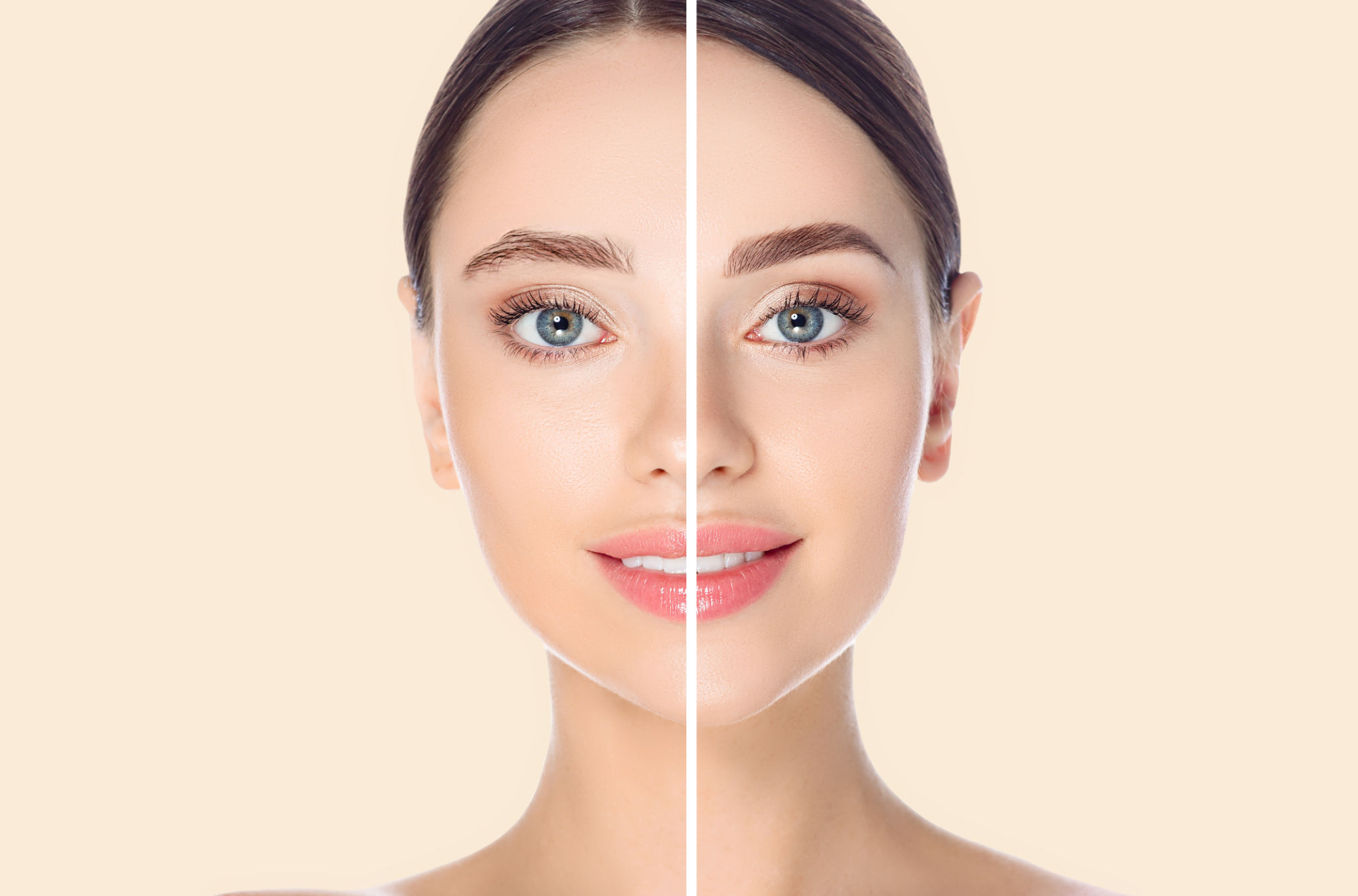 before and after eyebrows