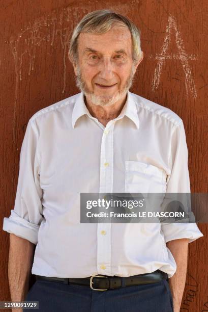 Essayiste, sociologue, professeur d'université et écrivain Philippe Lejeune le 23 juin 2017, Amberieu-sur-Bugey, France.